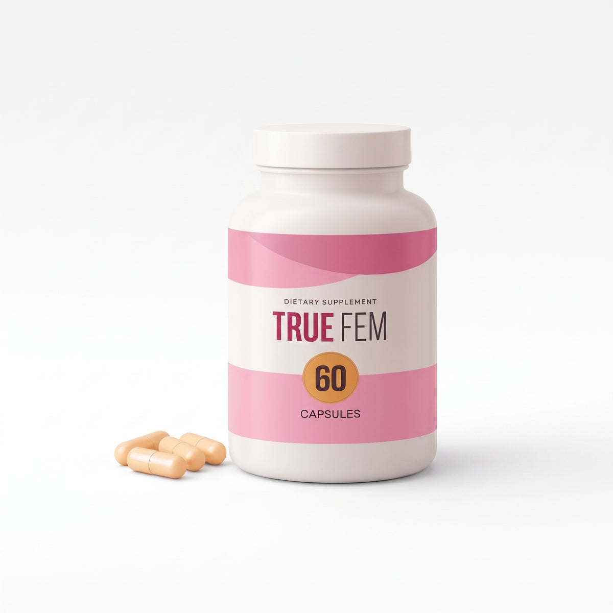 TRUE FEM – Suplemento Natural para la Menopausia | 13 Botánicos + Magnesio | 60 Cápsulas